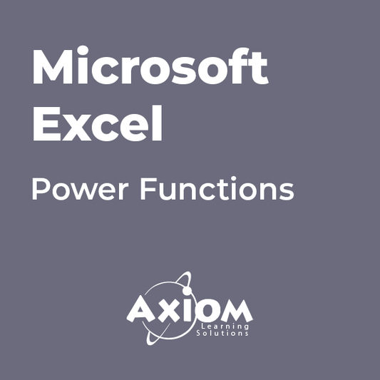 Microsoft Excel - Power Functions